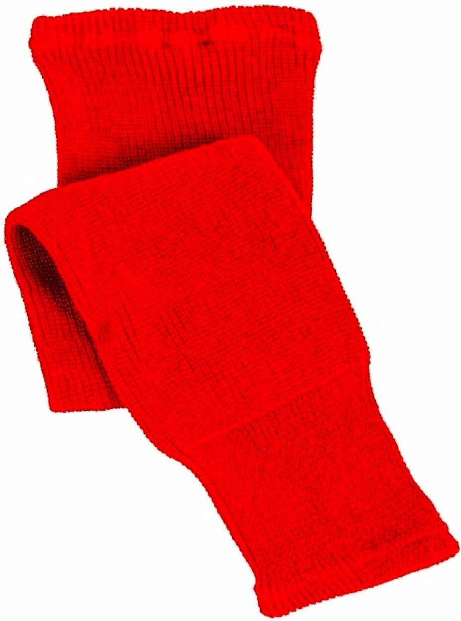 Hokejové štulpny CCM  Knitted  Senior červená - main (0)