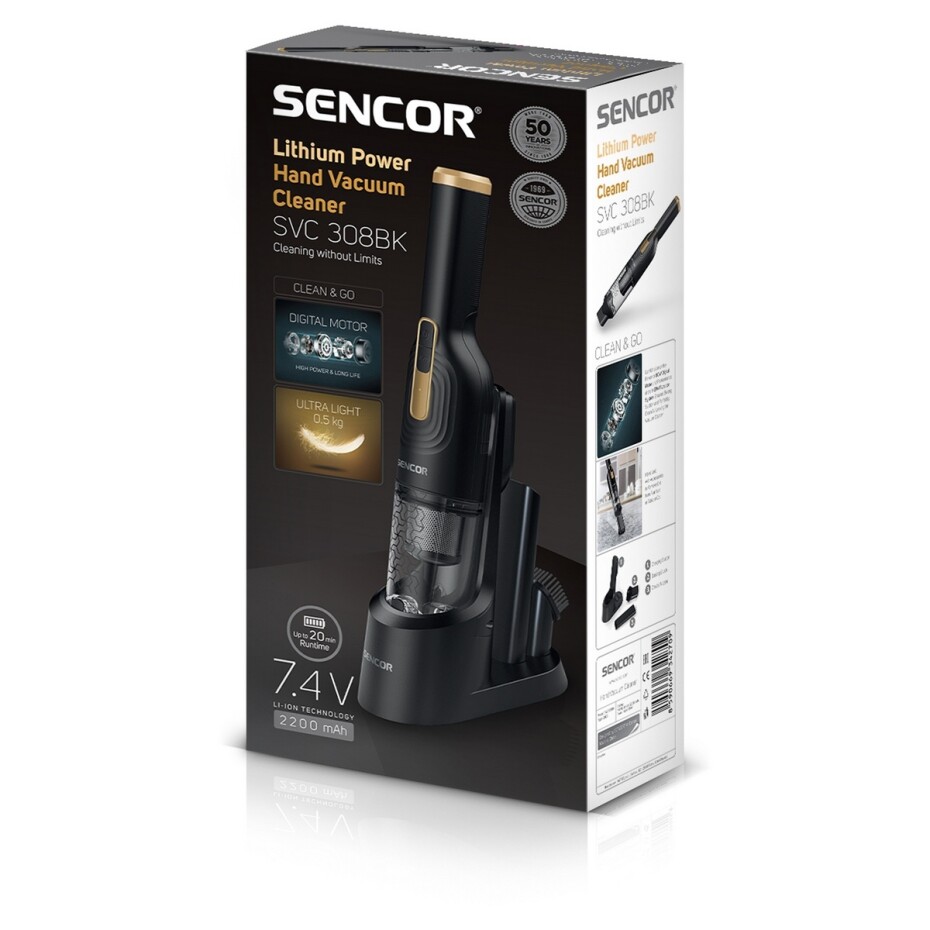 Sencor SVC 308BK Ruční vysavač - main (10)