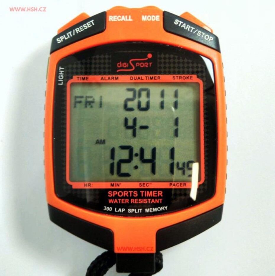 Digi Sport Multifunkční stopky S300 se 300 mezičasy - main (0)