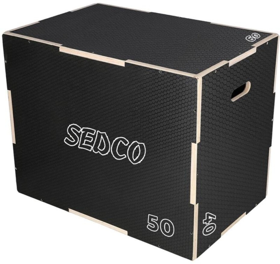 Sedco Plyometrická bedna dřevěná BLACKWOOD PLYOBOX 40/50/60 cm - main (0)