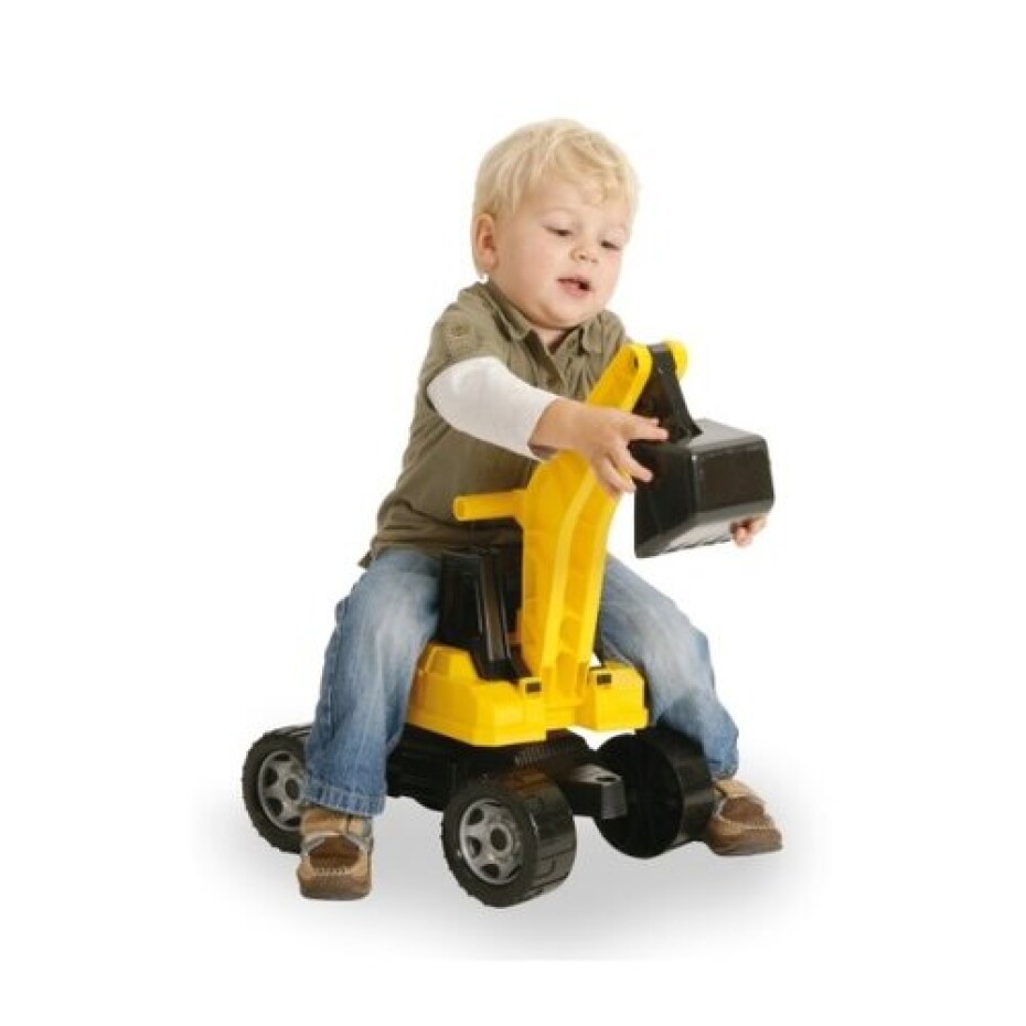 Lena Giga Trucks Bagr žluto-černá, 70 cm - main (0)