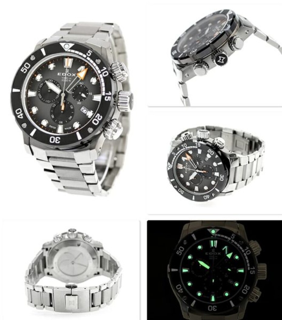 EDOX CO-1 Quartz Chronograph 10242-TINM-GIDNO - main (2)