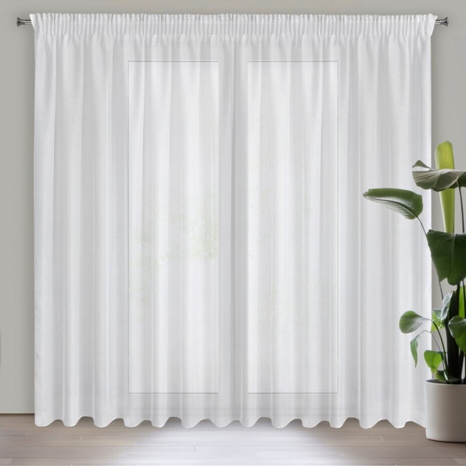 ArtFir Záclona REBECCA P | bílá 350 x 250 cm - main (0)