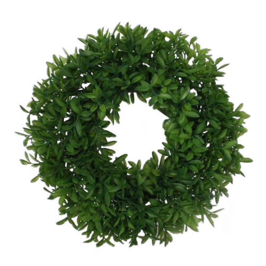 Umělý věnec Azalea zelená, pr. 27 cm - main (0)