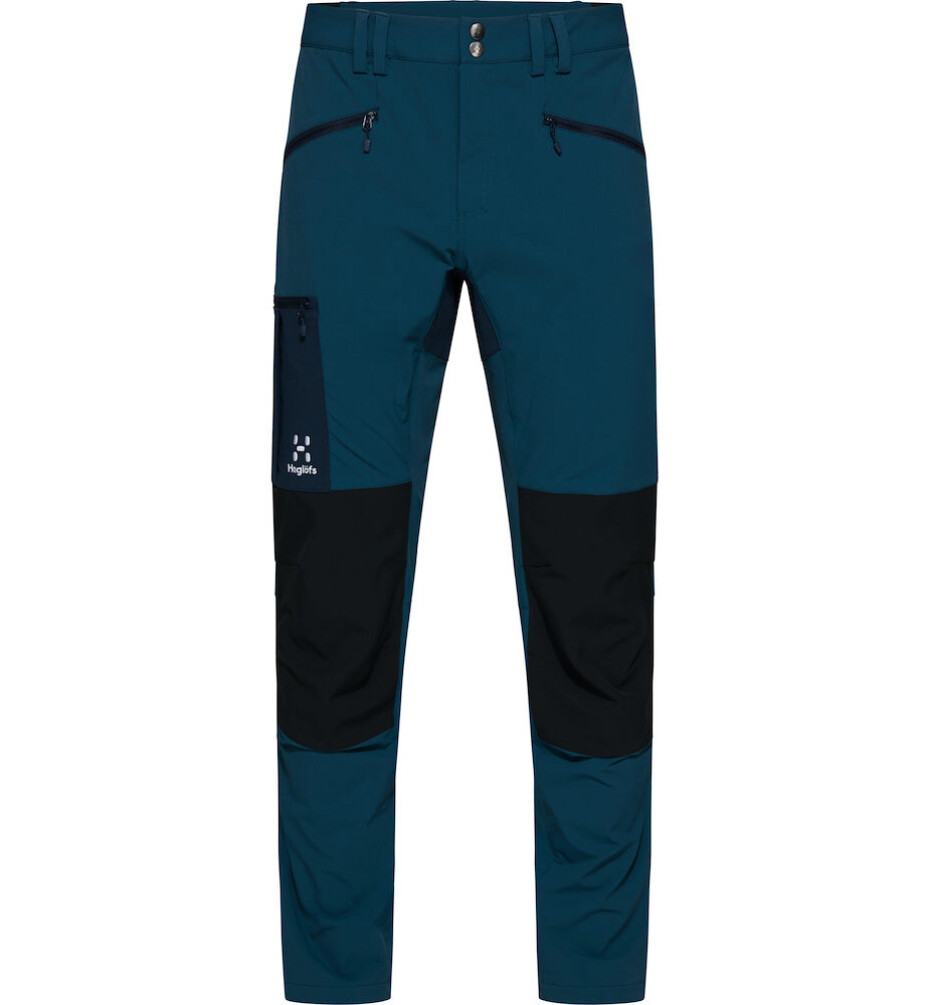 Pánské kalhoty Haglöfs  Rugged slim Dark ocean/True black - main (3)