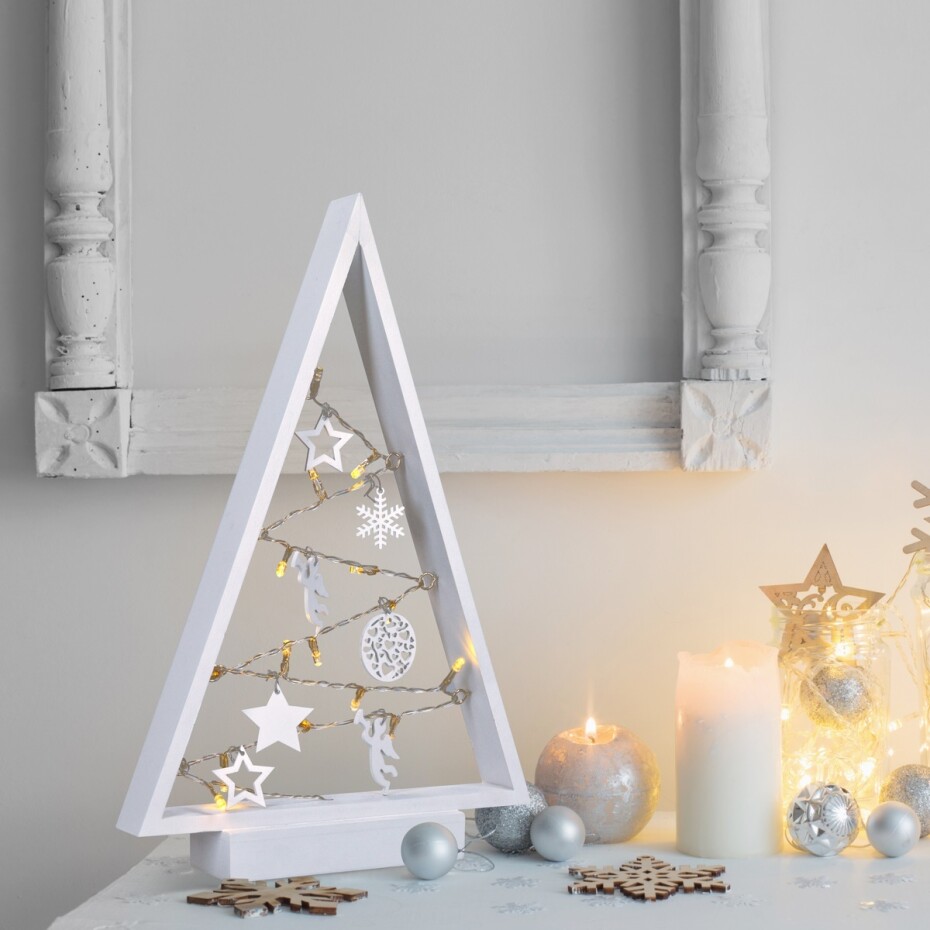 Solight Vánoční stromek 15 LED diod, teplá bílá - main (0)