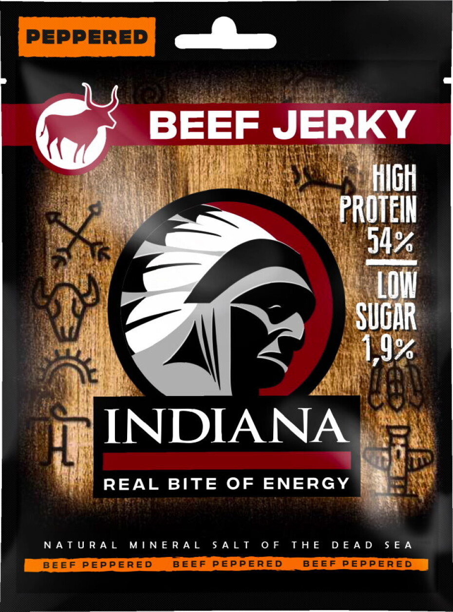 Indiana Jerky 25 g vepřové - main (0)
