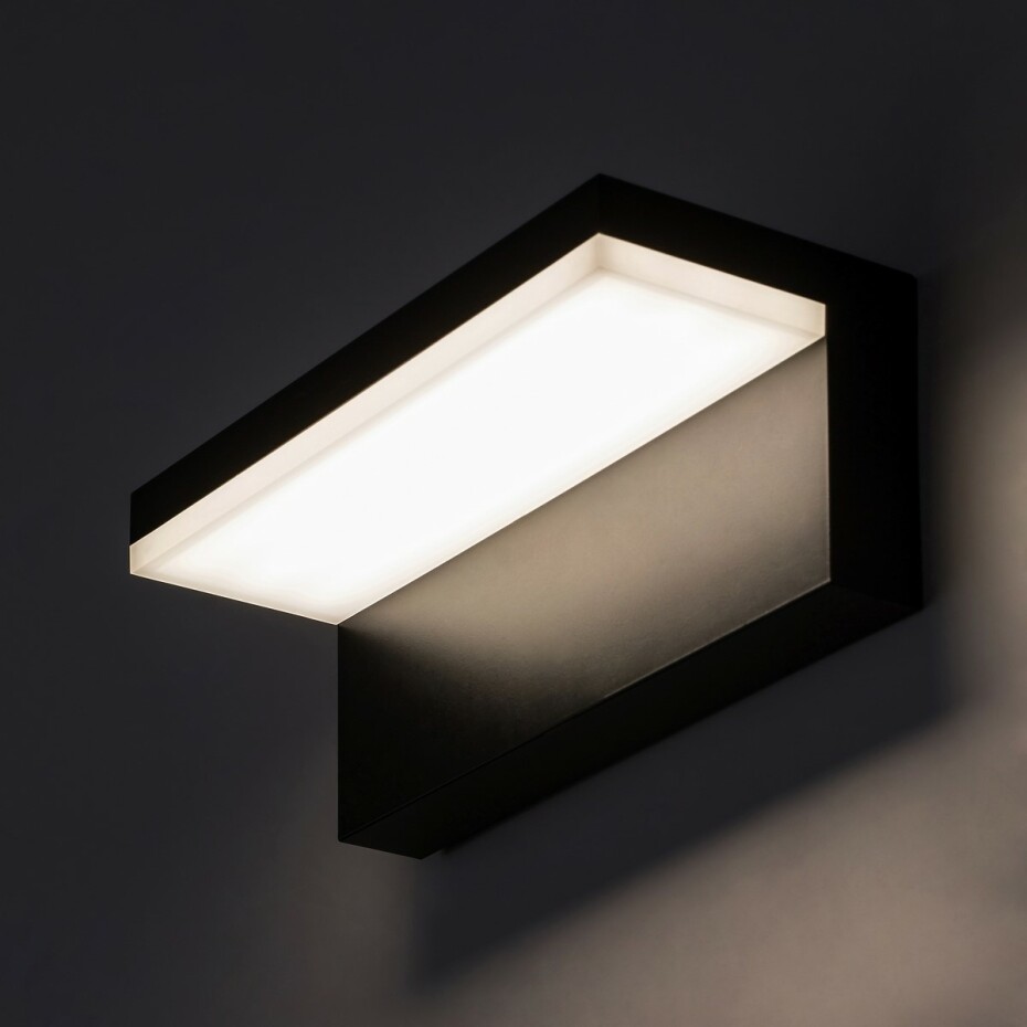 Rabalux 77092 venkovní nástěnné LED svítidlo Zaragoza, černá - main (2)
