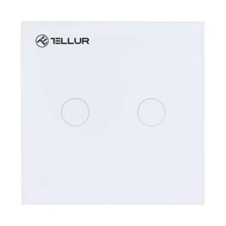 Tellur WiFi Smart Spínač, 2 porty, 1800 W, 10 A., bílý - main (0)