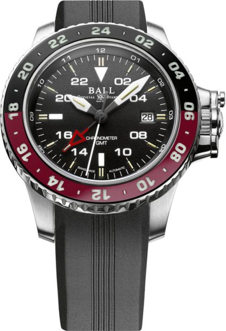Ball Engineer Hydrocarbon AeroGMT II (42 mm) COSC DG2018C-P3C-BK - main (2)