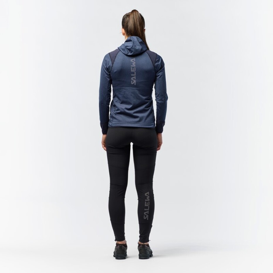 Dámská mikina Salewa  Agner Hybrid PL/DST Navy Blazer Melange 40 - main (9)