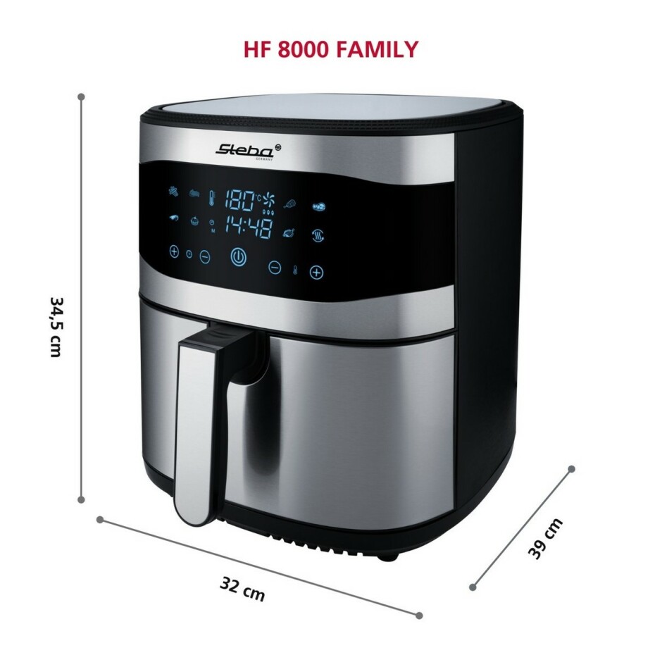 Steba HF 8000 horkovzdušná fritéza - main (12)