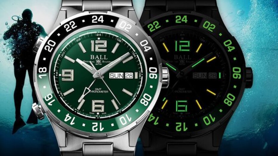 Ball Roadmaster Marine GMT COSC Limited Edition DG3030B-S2C-GR - main (2)