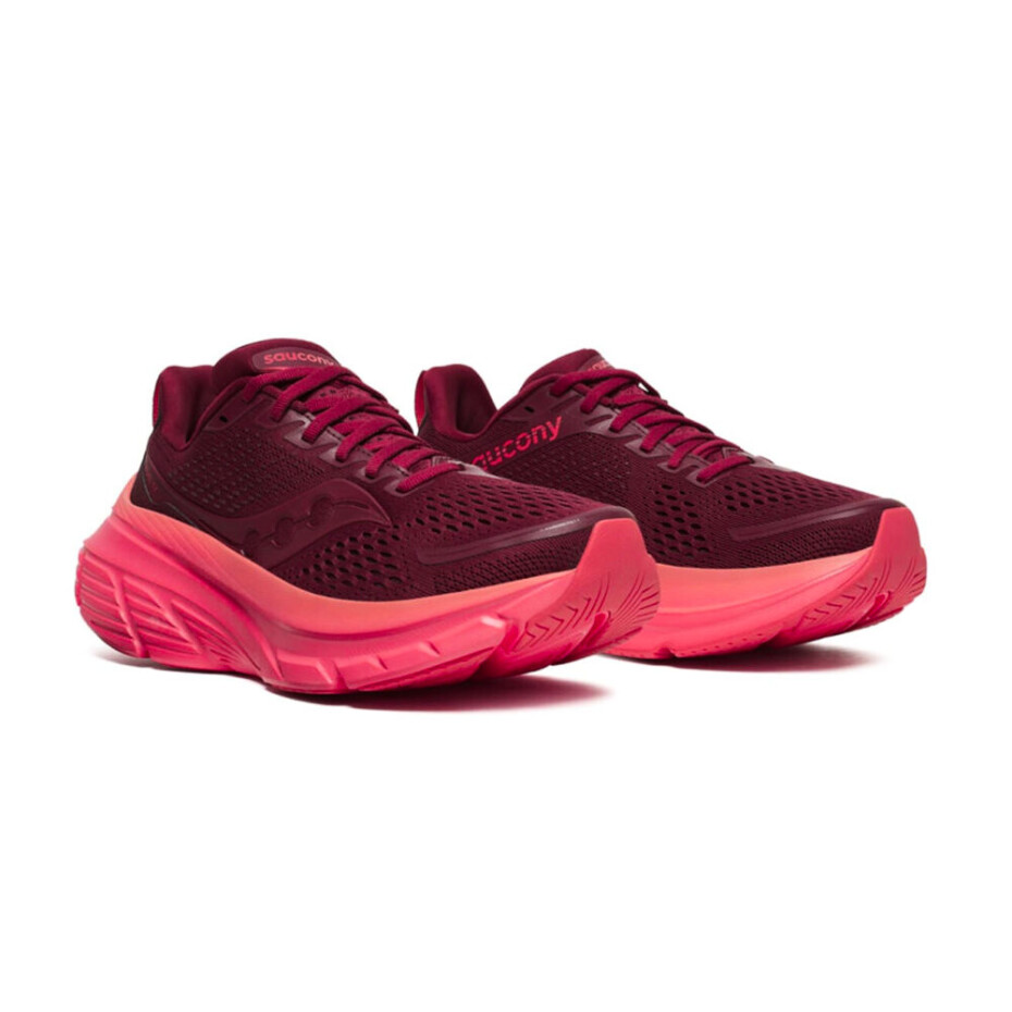 Dámská běžecká obuv Saucony  Guide 17 Currant/Cayenne  UK 5,5 - main (2)