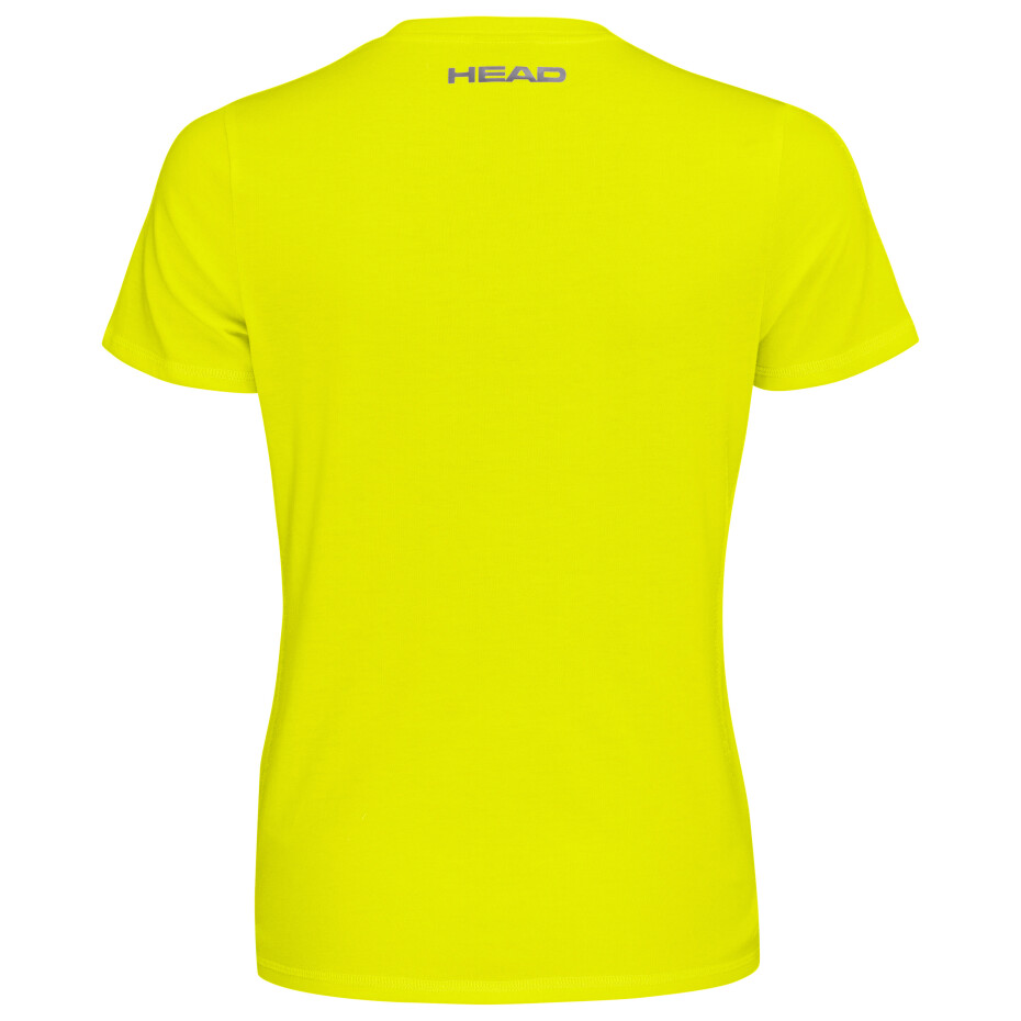HEAD Club Lara T-shirt Women Yellow - main (1)
