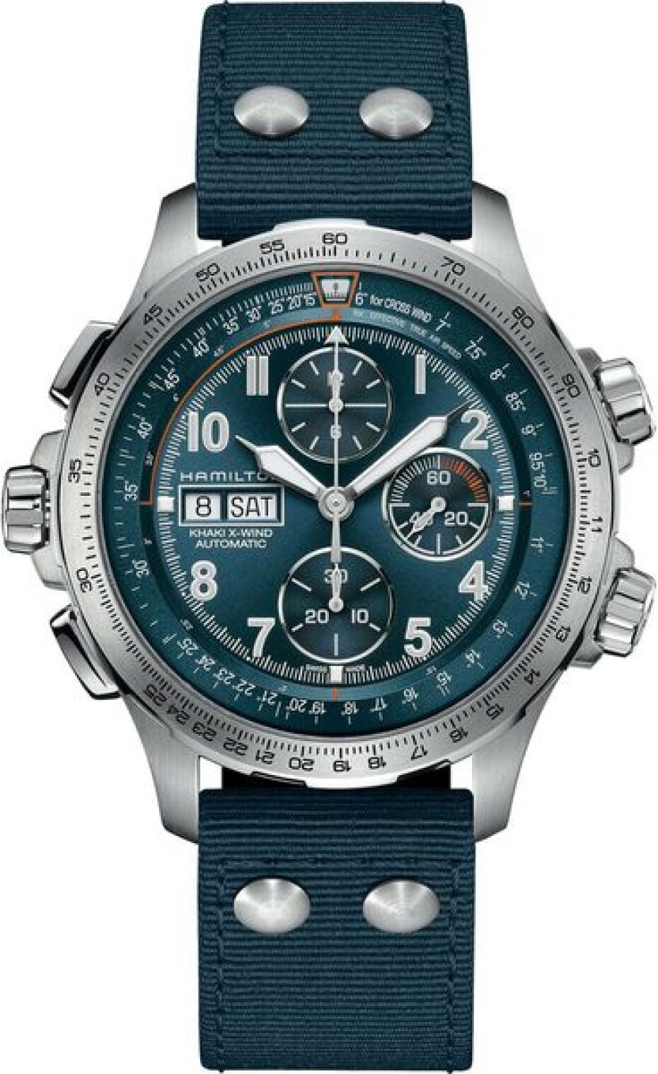 Hamilton Khaki Aviation X-Wind Auto Chrono H77906940 - main (0)
