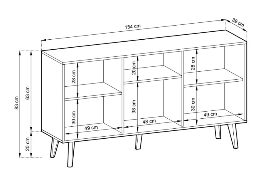 ArtPS Komoda SALLOW K154 - main (5)
