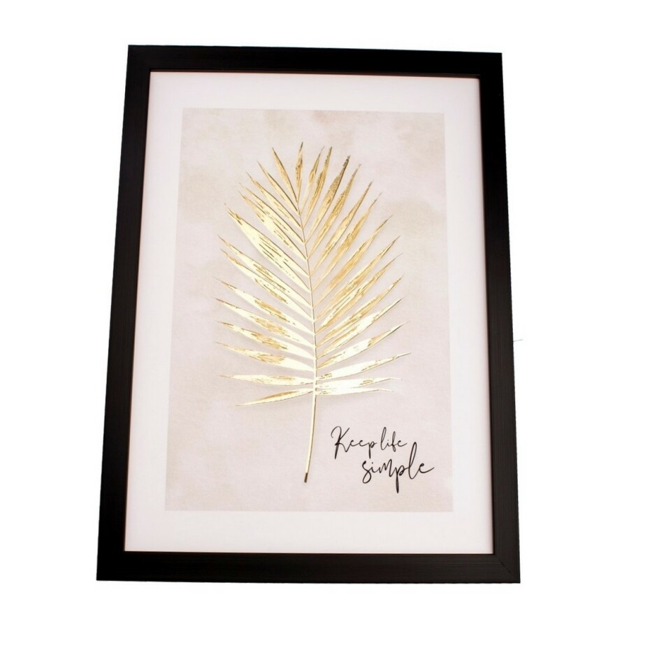 Obraz na plátně Gold leaf, 40 x 50 cm - main (0)
