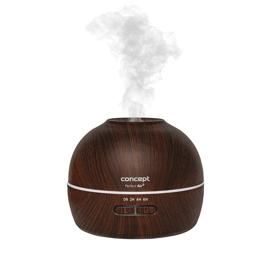 Concept ZV1006 zvlhčovač vzduchu s aromadifuzérem 2v1 Perfect air Wood, tmavé dřevo - main (2)