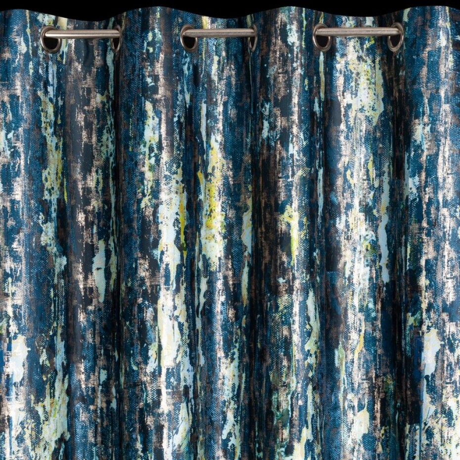 ArtFir Zatemňovací závěs GRACE K | námořnická modrá 140 x 250 cm - main (4)