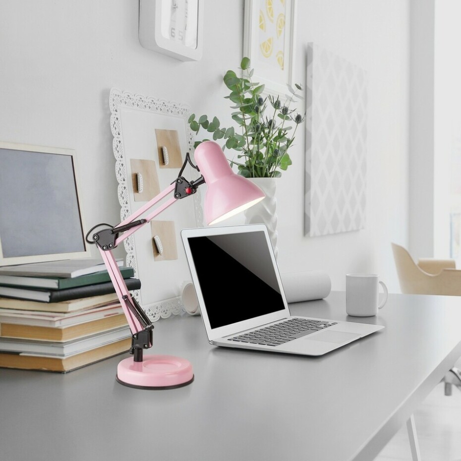 Rabalux 4179 Samson stolní lampa růžová, 49 cm - main (1)