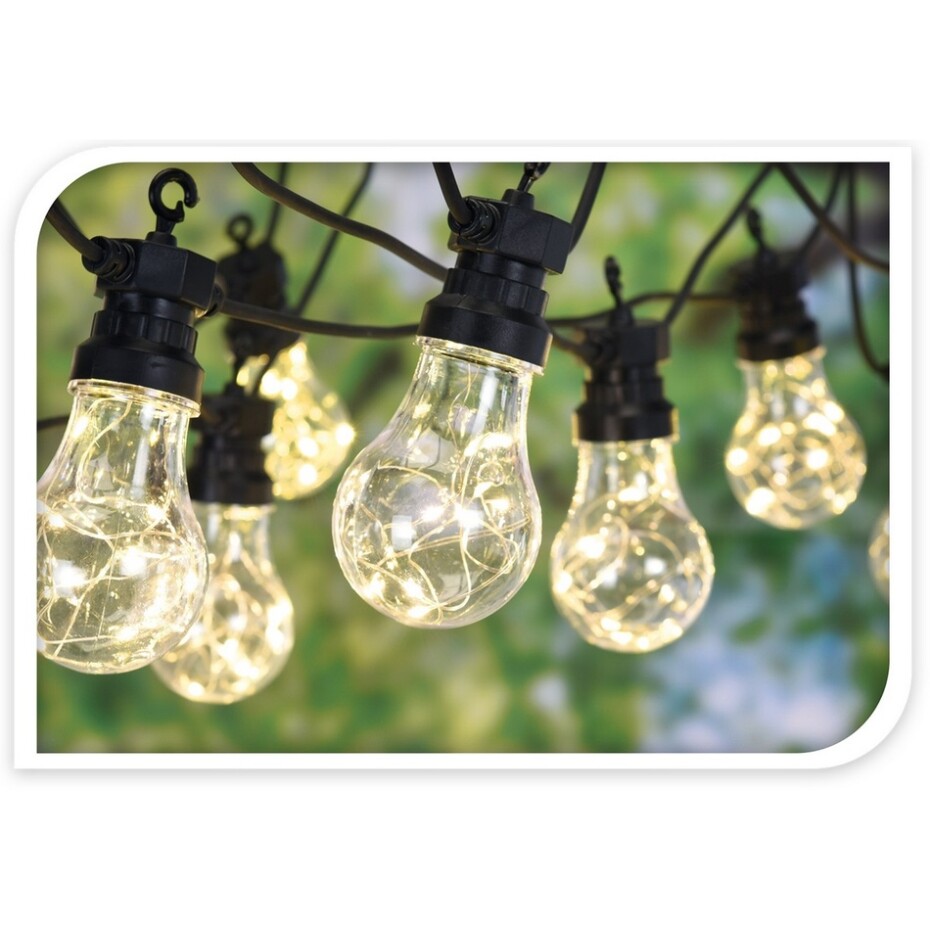 Koopman Světelný řetěz Bulbs, 80 LED - main (0)