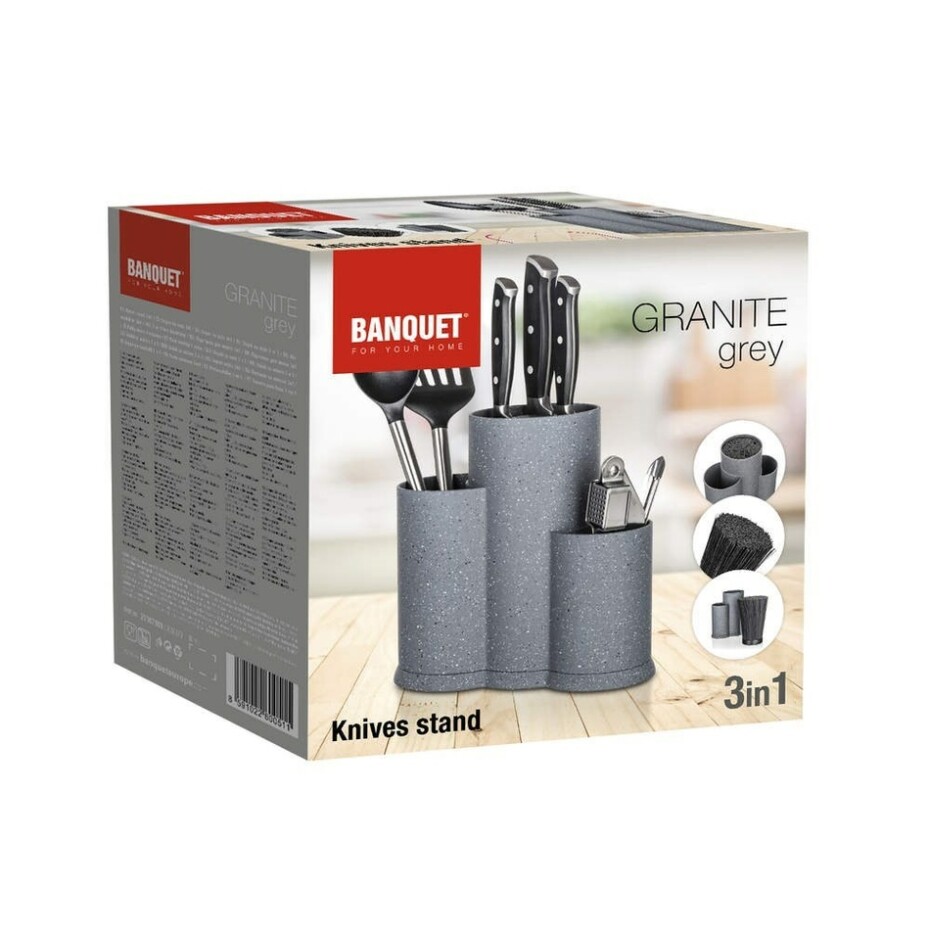 Banquet Stojan na nože 3v1 Granite Grey - main (8)