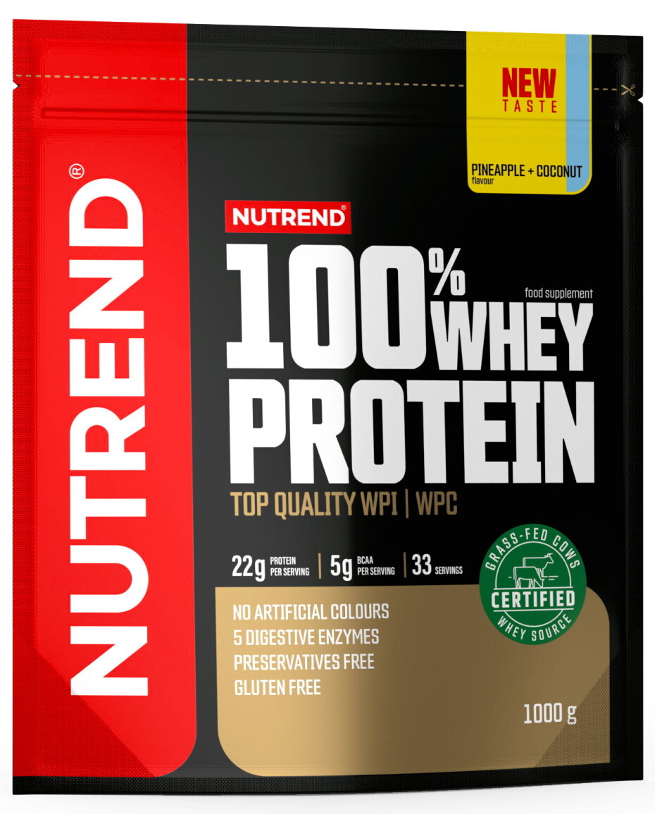 Nutrend  100% Whey Protein 1000 g čokoláda - kokos - main (2)