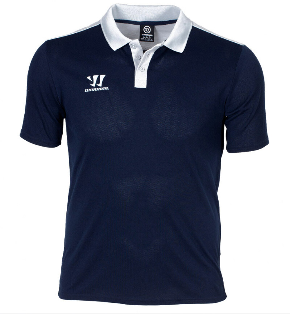 Pánské tričko Warrior Alpha Pro Polo S, modrá - main (0)