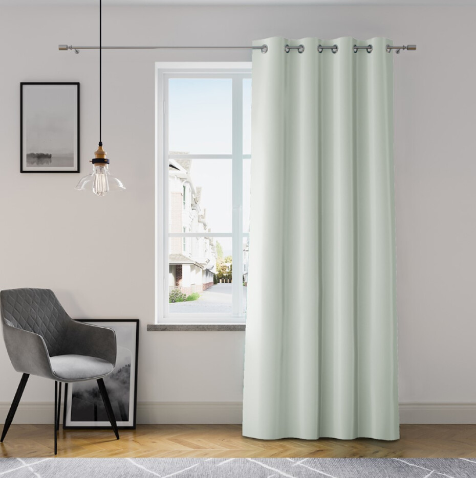 ArtFlhf Zatemňující závěs OXFORD EYELETS K | 140 x 250 cm Barva: Silver - main (0)