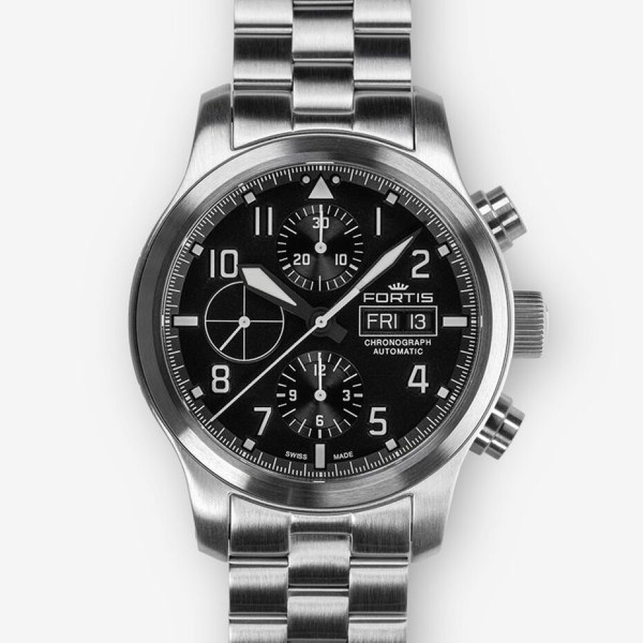 Fortis Aeromaster Steel Chronograph F4040000 - main (3)