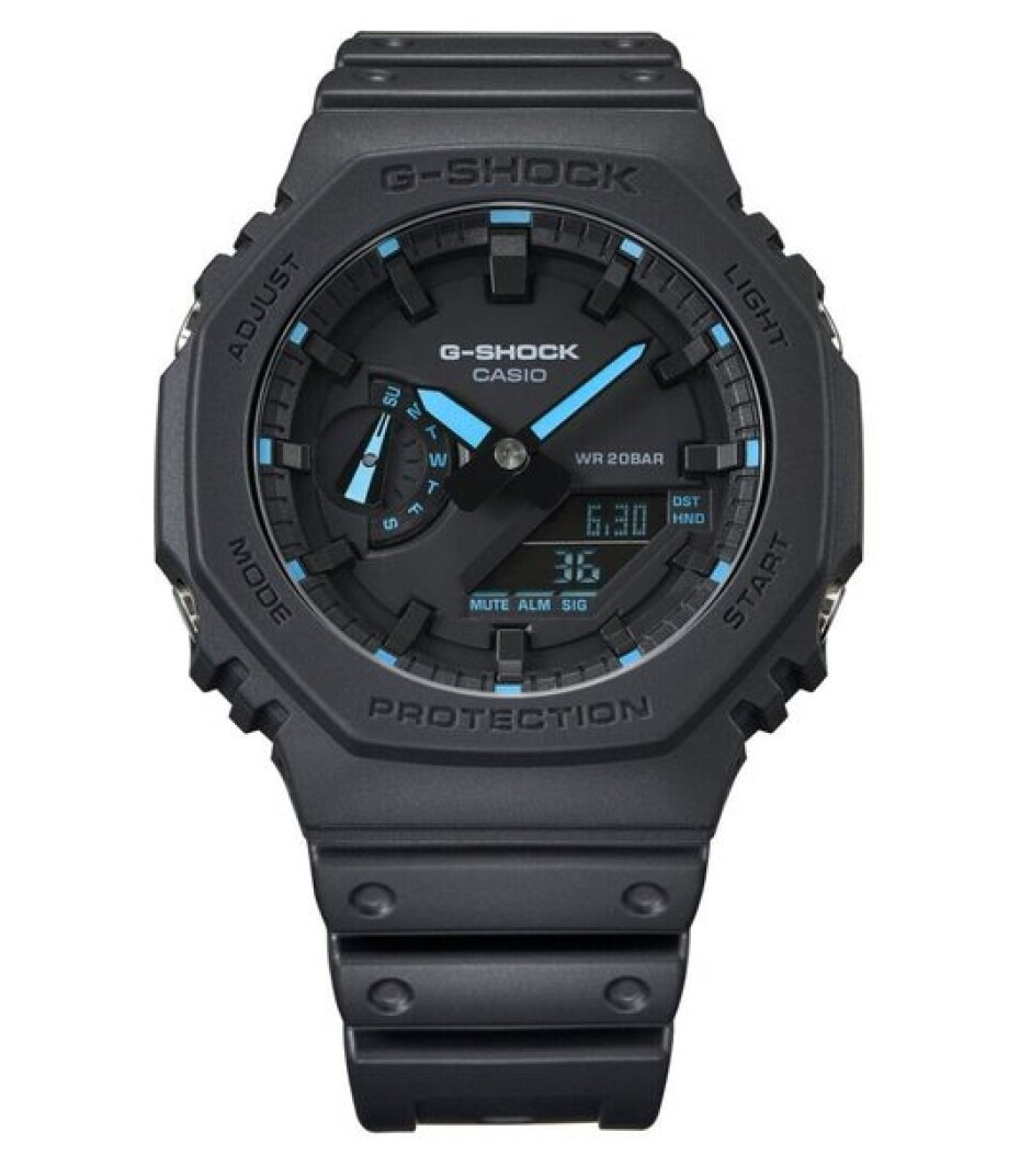 Casio G-Shock GA-2100-1A2ER Neon Accent Series - main (1)