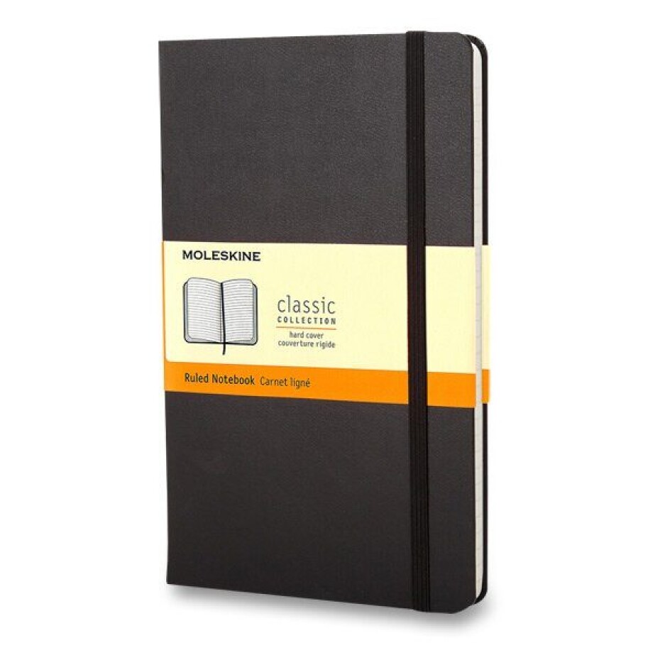 Zápisník Moleskine VÝBĚR BAREV - tvrdé desky - L, linkovaný 1331/11172 - Zápisník Moleskine - tvrdé desky červený - main (9)