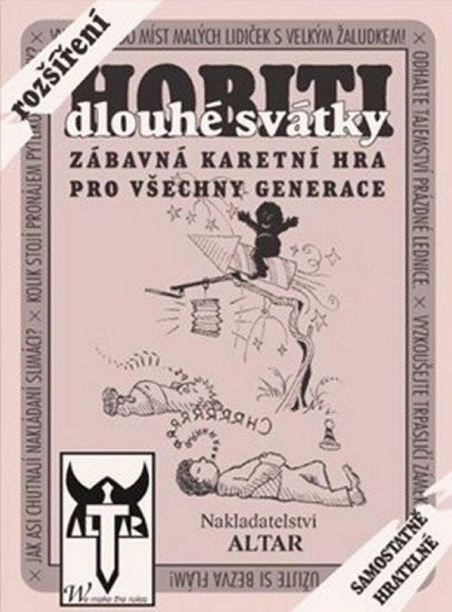 Hobiti: Dlouhé svátky - karetní hra - main (0)
