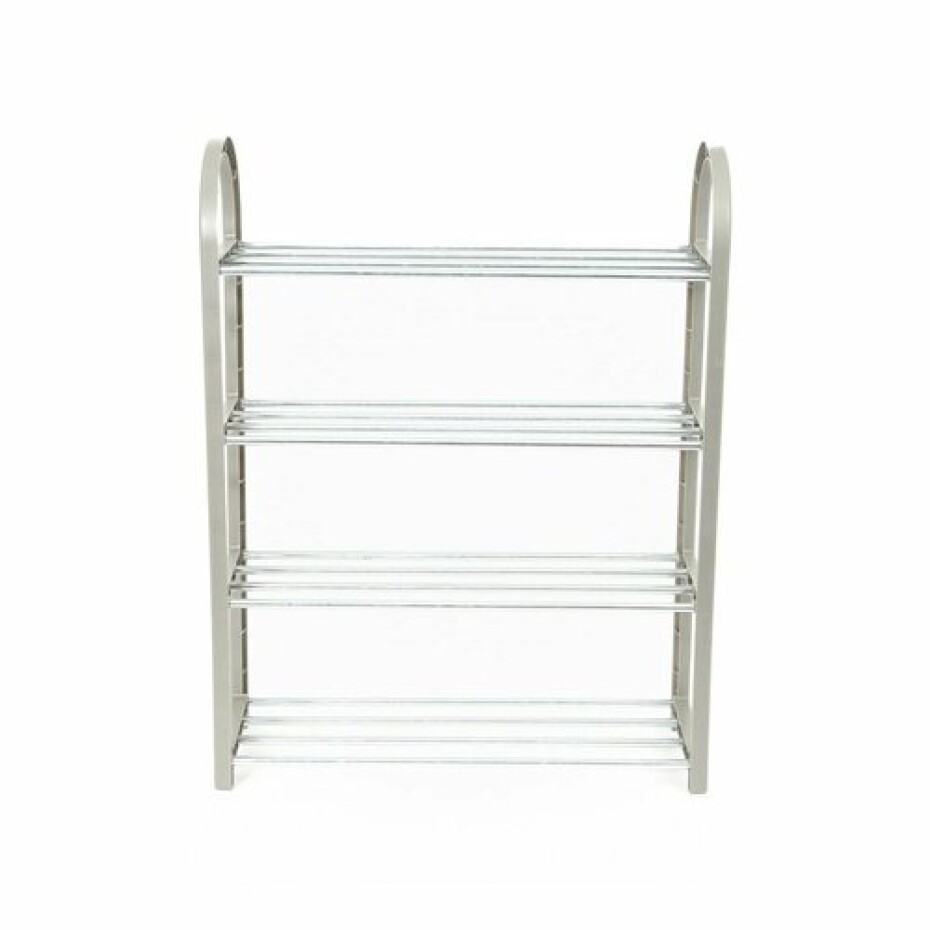 Compactor Čtyřpatrový botník na 12 párů bot Poly, 49,5 x 18,4 x 65 cm - main (1)