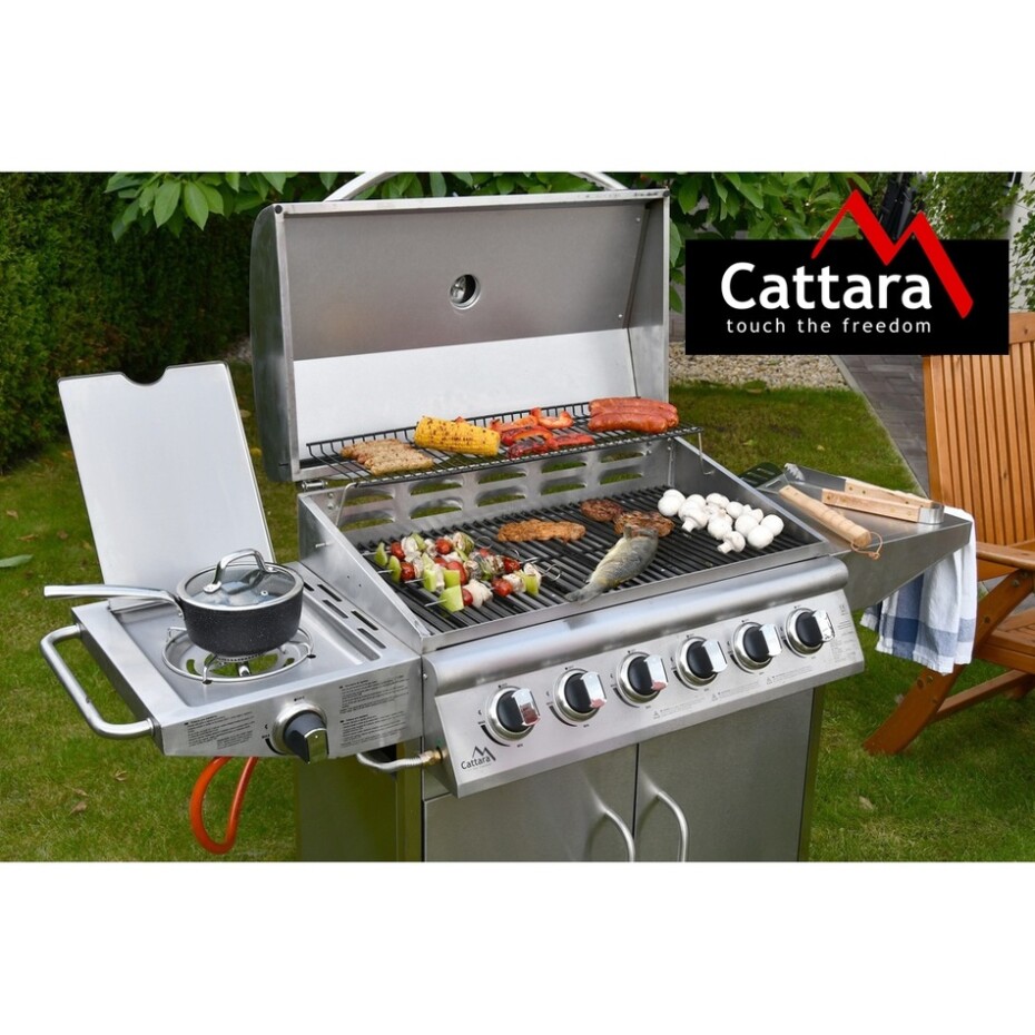Cattara 99BB006 Plynový pojízdný gril Manhattan, 161 x 161 x 51 cm - main (8)