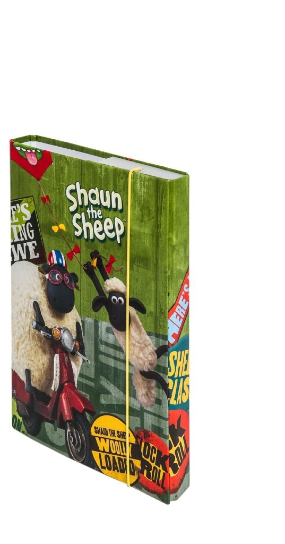 Desky na školní sešity A5 - Ovečka Shaun - main (0)