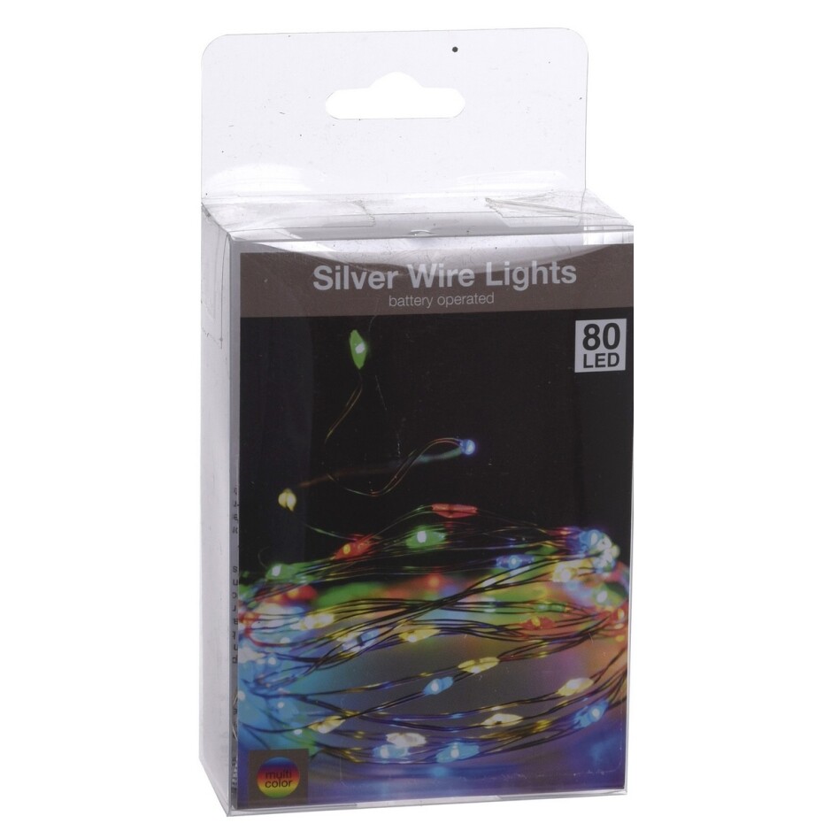 Světelný drát barevná, 80 LED - main (1)