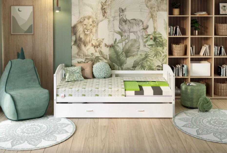 FDM Pěnová matrace ADRIANO Aloe | 70 x 140 cm - main (2)