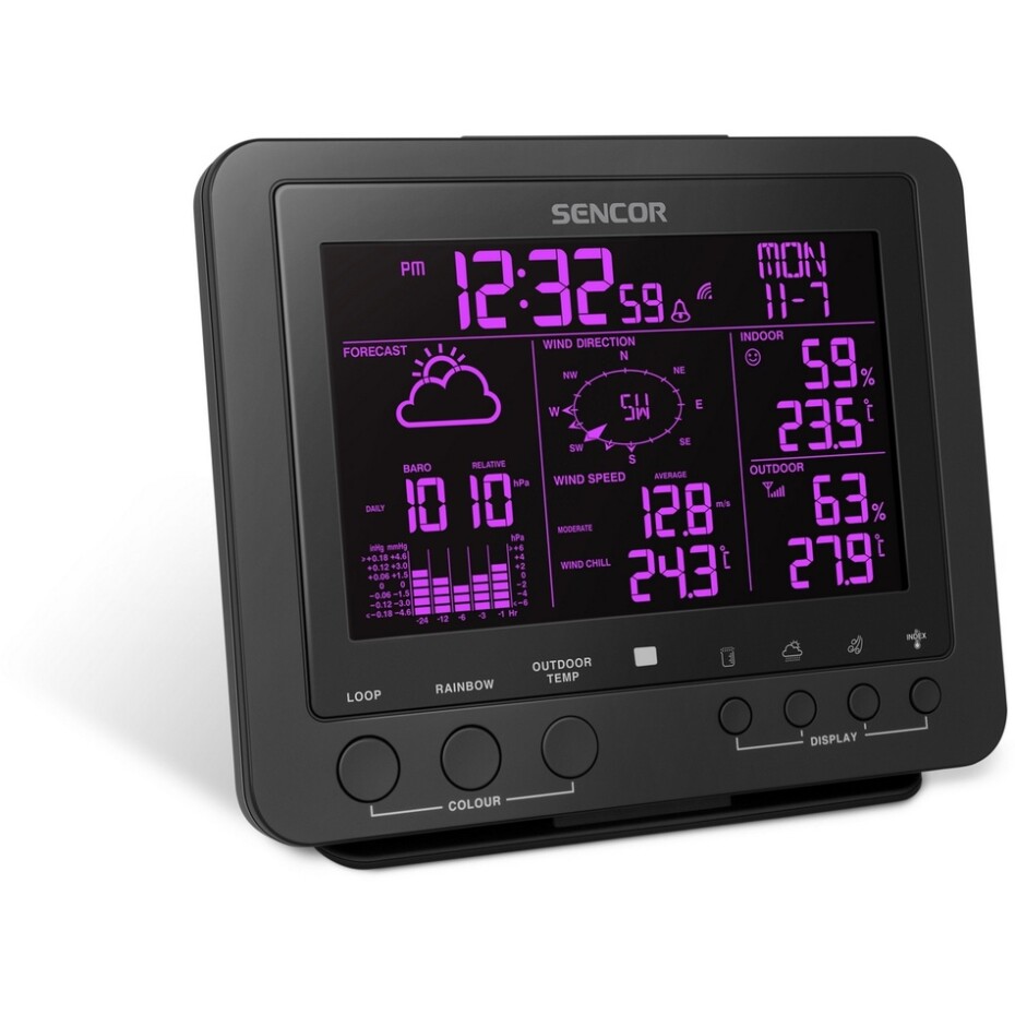Sencor SWS 9700 Profesionální meteostanice s bezdrátovým senzorem 5v1 - main (5)