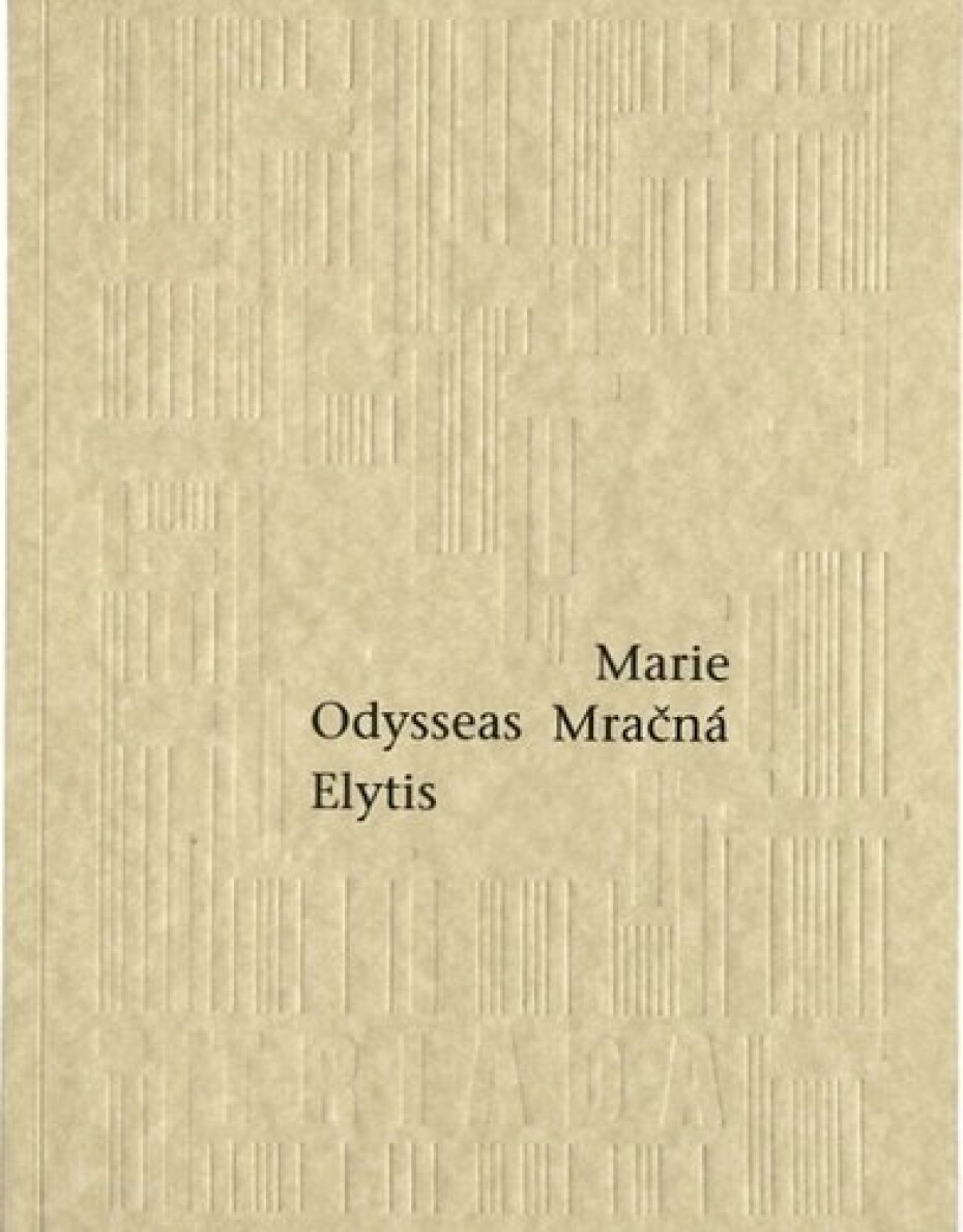Marie Mračná - Odysseas Elytis - main (0)