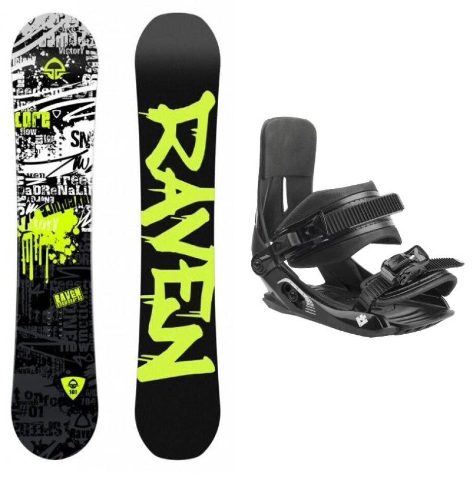 Raven Core Junior dětský snowboard + Hatchey Tactic Junior vázání - main (0)