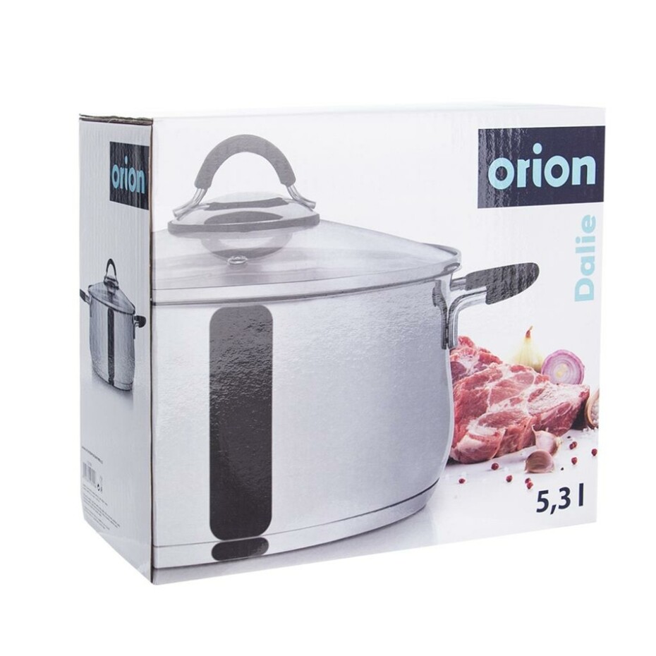 Orion Kastrol nerez DALIE 5,3 l skleněná poklice  - main (1)