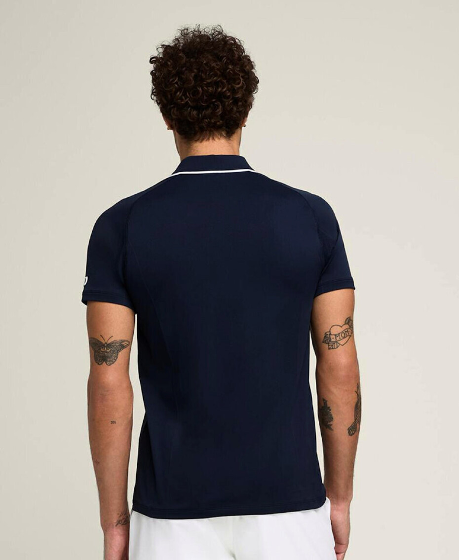 Pánské tričko Wilson  M Team Seamless Polo 2.0 Classic Navy L - main (6)
