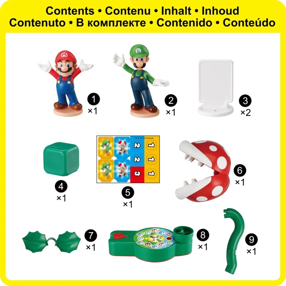 Epoch Super Mario desková hra Piranha Plant Escape - main (3)