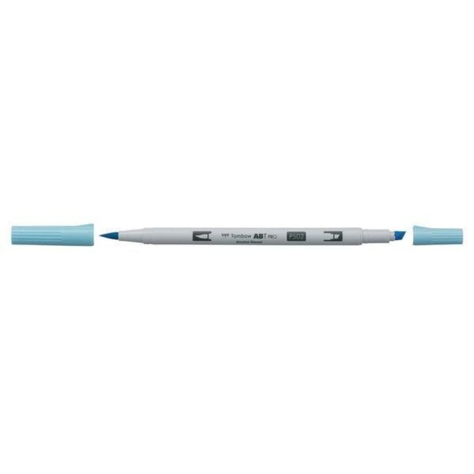 Tombow Oboustranný štětcový lihový fix ABT PRO - arctic blue - main (0)
