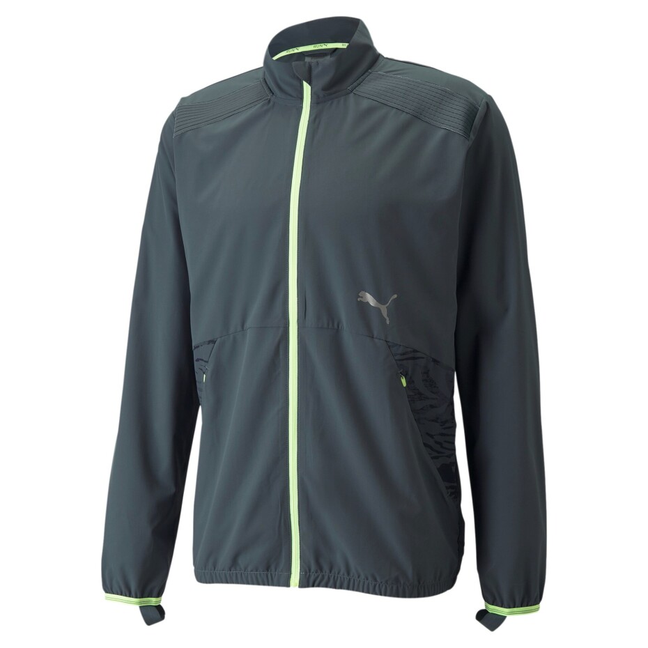Pánská bunda Puma  Run Ultraweave S FSTR Jacket Dark Slate XL - main (0)