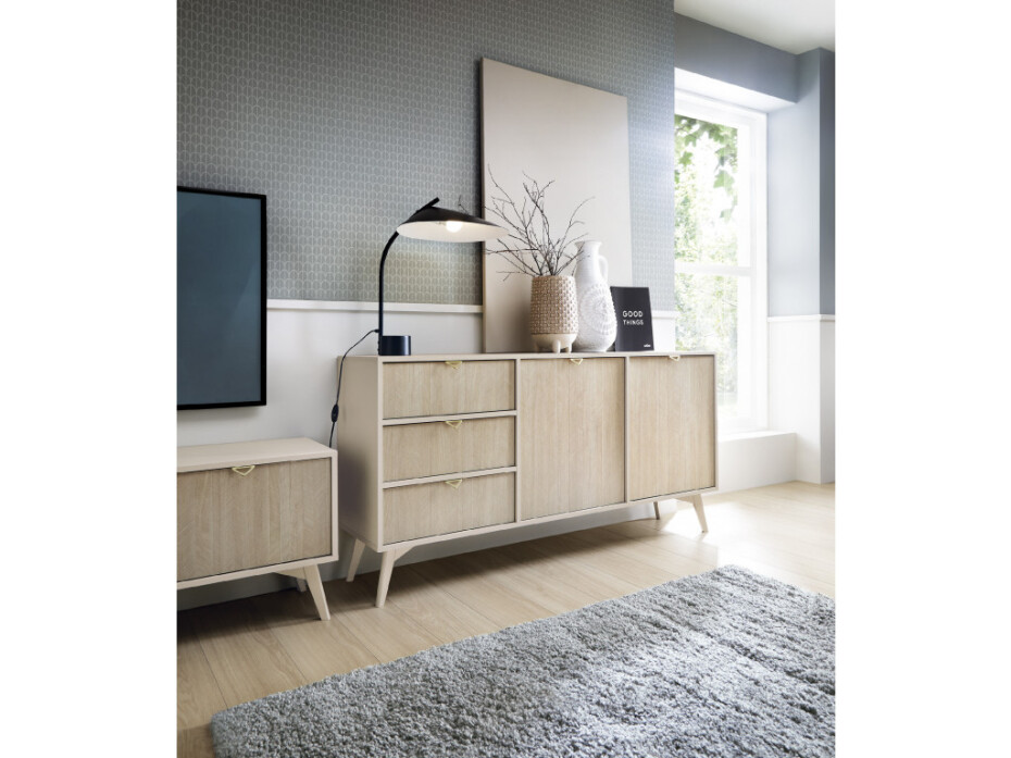 ArtPS Komoda TIMBER KSZ158 | béžová - main (1)