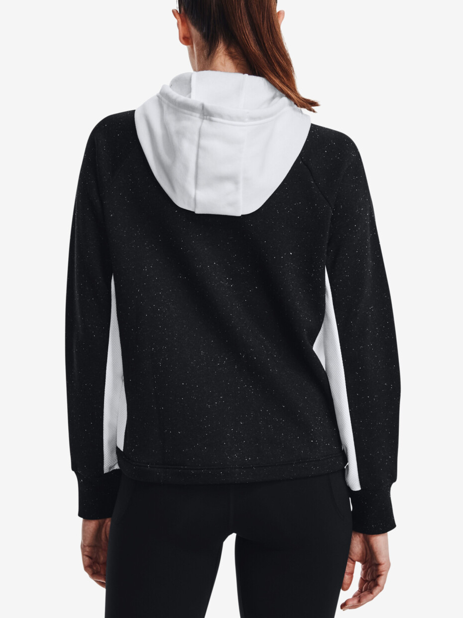 Dámská mikina Under Armour  Rival + FZ Hoodie-BLK S - main (5)