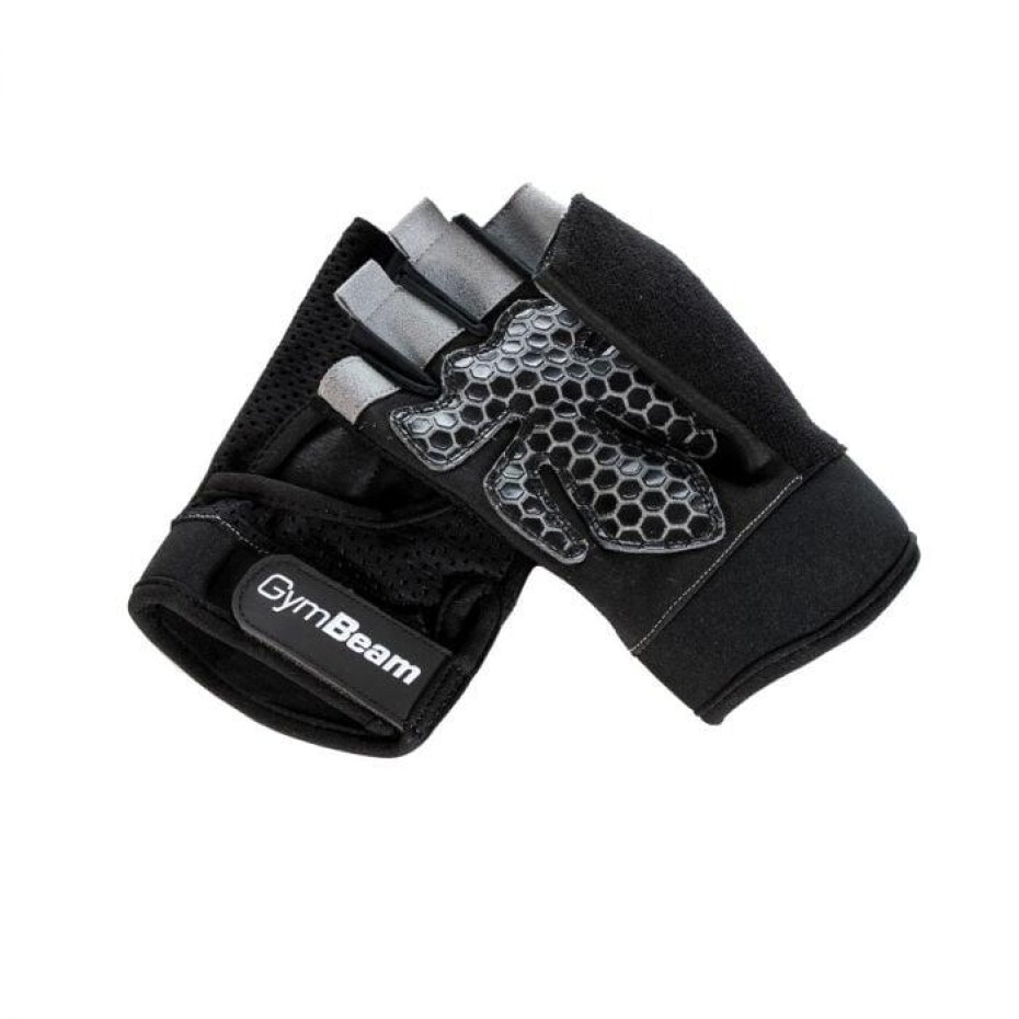 GymBeam Fitness rukavice Grip black - main (0)